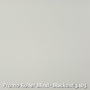 Promo Roller Blind - Blackout 3403