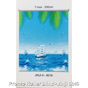 Promo Roller Blind - Jinji 8018