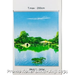 Promo Roller Blind - Jinji 8034